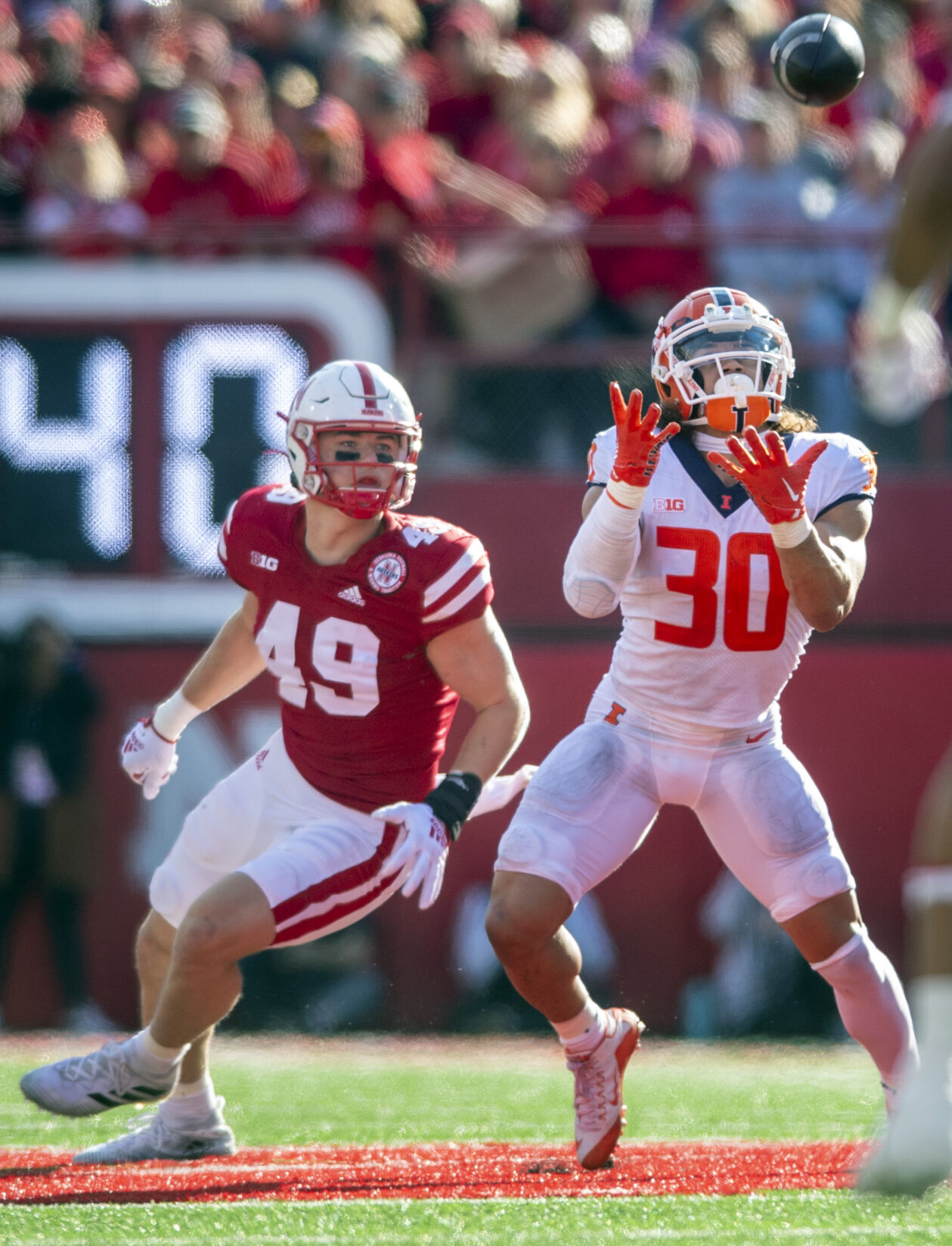 Illinois vs. Nebraska, 10.29